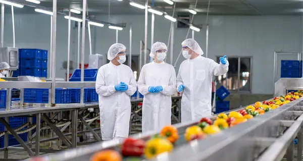 Services on site at industrial producers